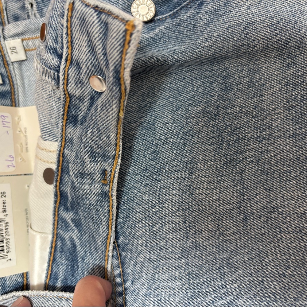 Agolde 90’s crop mid rise loose straight (brand new)